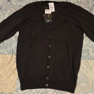 Men's Roberto Cavalli Grey Cardigan Sweater